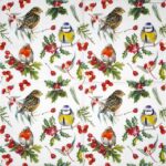 Birds in Winter Napkins (20 Pack) – Cocktail Table Decor