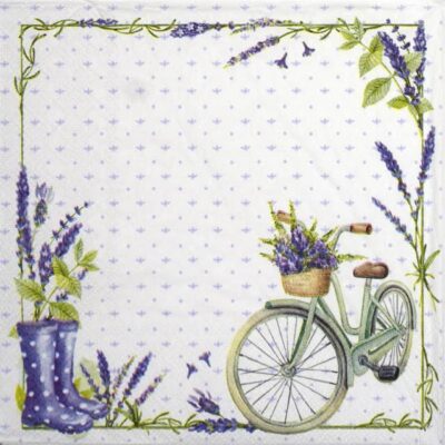 Paper Napkins - Lavender love (20 pieces)