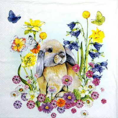 Paper Napkins - Little Rabbit (20 pieces)