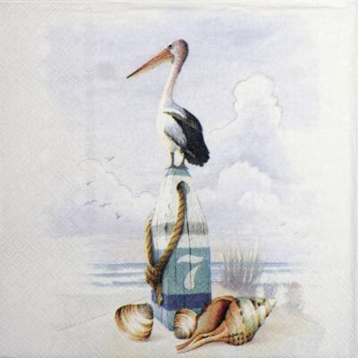 Paper Napkins - Pelican (20 pieces)