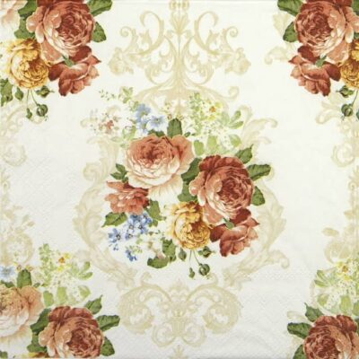 Cocktail Paper Napkin - Sara Cream