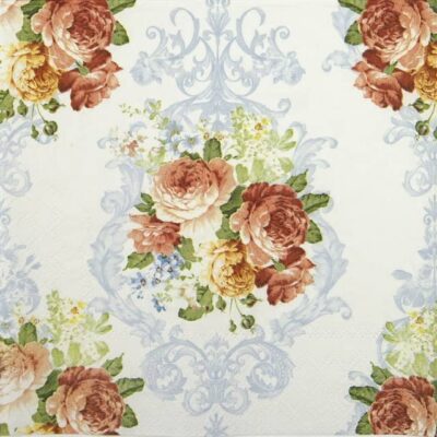 Cocktail Paper Napkin - Sara Blue