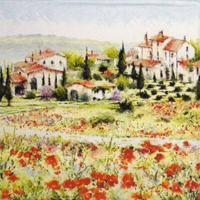 Single Decoupage Napkin - Tuscany