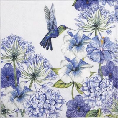 Paper Napkin - Hummingbird