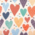 Paper Napkins - Patterned Hearts (20 pieces)