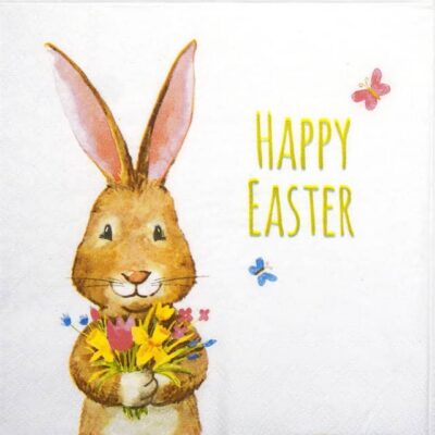 Paper Napkins - Happy Easter (20 pieces)