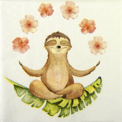 Paper Napkins - Mr Sloth (20 pieces)