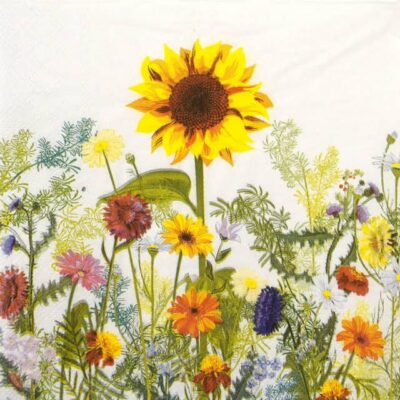 Paper Napkins - Wild Sunflower (20 pieces)