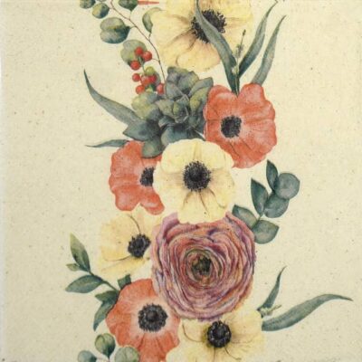 Single Decoupage Napkin - Blooming