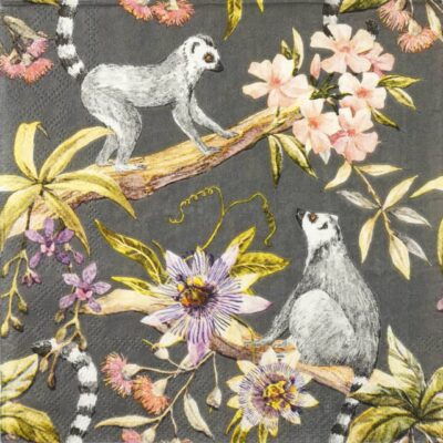 Paper Napkins - Tropical Wildlife (20 pieces)