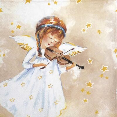 Single Decoupage Napkin - The Concert