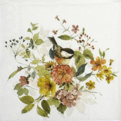 Cocktail Decoupage Napkin - Blessed by Nature cream