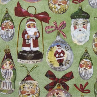 Lunch Napkins (20) - Christmas Decoration green