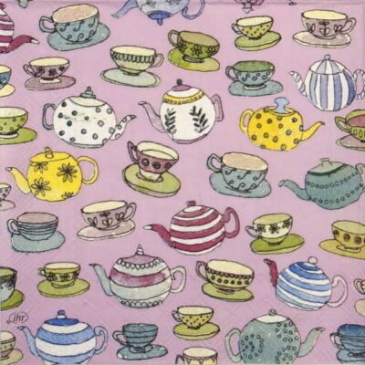 Paper Napkin - English Afternoon Tea rose