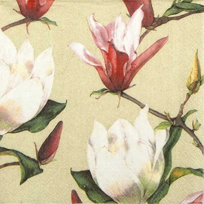 Cocktail Paper Napkin - Wake Up in Spring cream