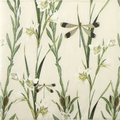 Single Paper Napkin - Exotic Flora