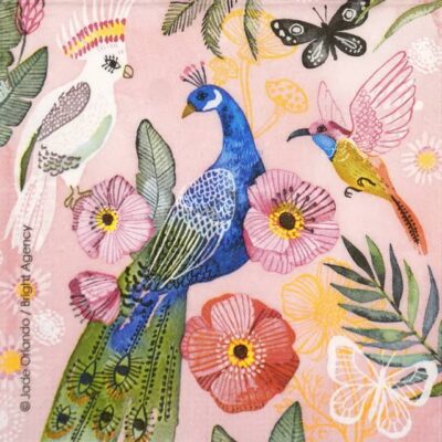 Cocktail Decoupage Napkin - Sally Ann Langley: Exotica