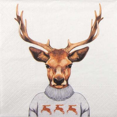 Paper Napkins - King Of Forest (20 pieces)