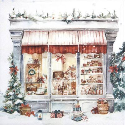 Paper Napkins - Boutique de Noel (20 pieces)