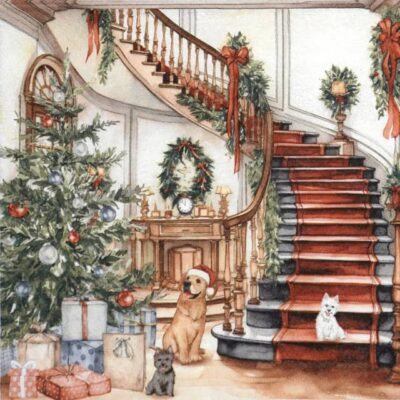 Paper Napkins - Maison de Noel (20 pieces)