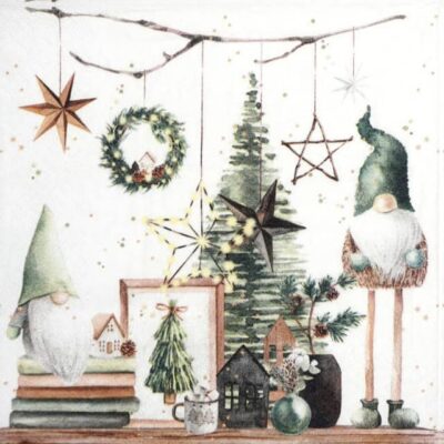 Paper Napkins - Noel au Naturel (20 pieces)