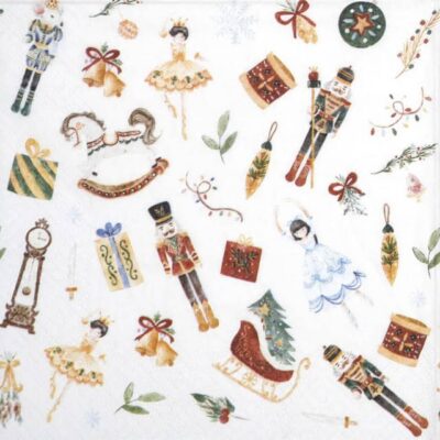 Paper Napkins - Nutcracker Suite (20 pieces)