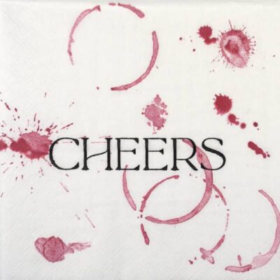 Paper Napkins - Cheers (20 pieces)