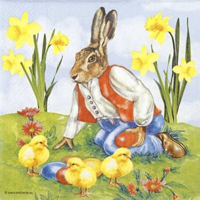 Paper Napkins - Colorful Easter (20 pieces)