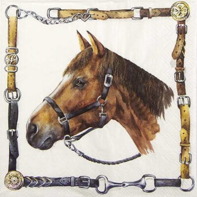 Paper Napkins - Nika - Horse (20 pieces)