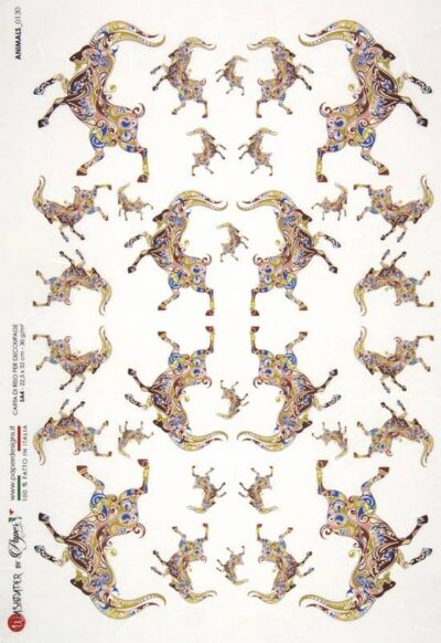 Rice Paper - Unicorns - 0130 (22 x 32cm)