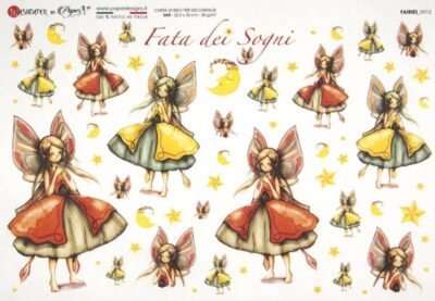 Rice Paper - Dream Fairies (22 x 32cm)