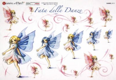 Rice Paper - Dance of the Fairies (22 x 32cm)
