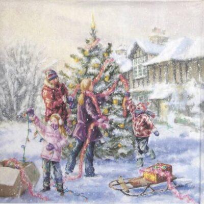 Lunch Napkins (20) - Family Holidays