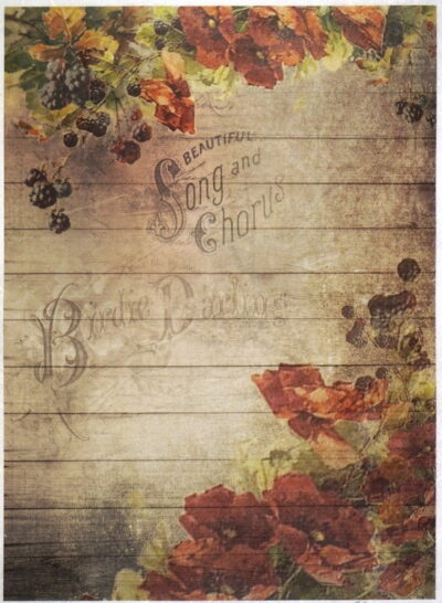 Rice Paper A/3 - Mulberry Wallpaper