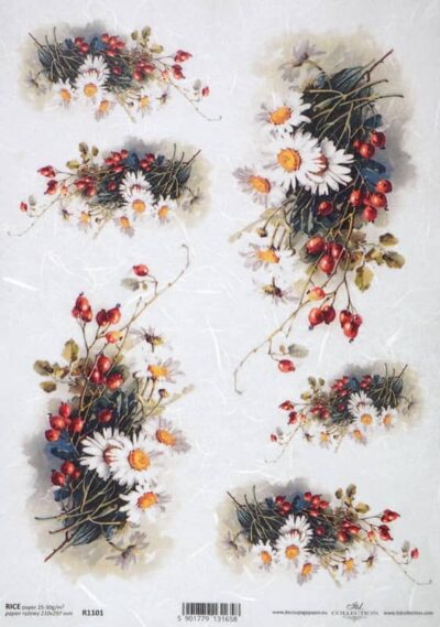 Rice Paper - Vintage Marguerite