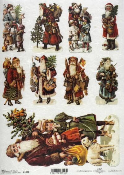 Rice Paper - Santa's situations - R1298