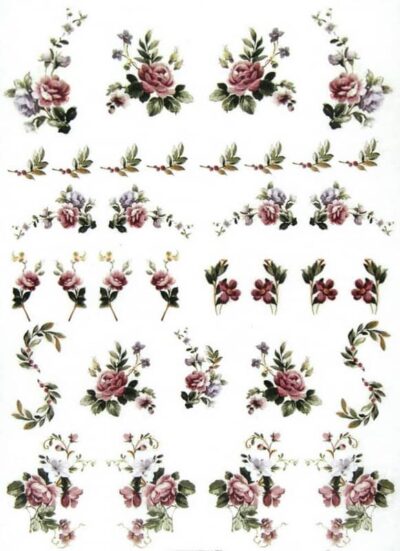 Rice Paper - Pretty Flowers