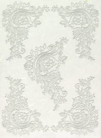 Rice Paper - Lace Floral Corners
