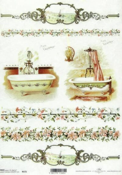 Rice Paper - Classic Bath Olympian