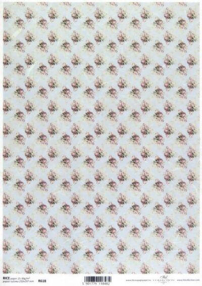 Rice Paper - Shabby Chic Roses S