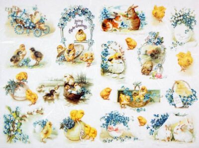 Rice Paper - Easter Greetings Small