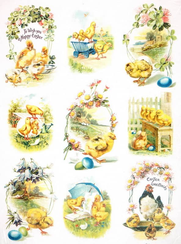 Rice Paper – Vintage Easter Farm