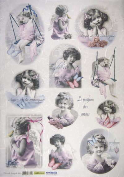Rice Paper - Little Angels 35x50cm