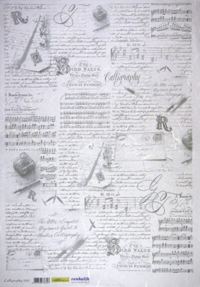 Rice Paper - Calligraphy 35x50cm