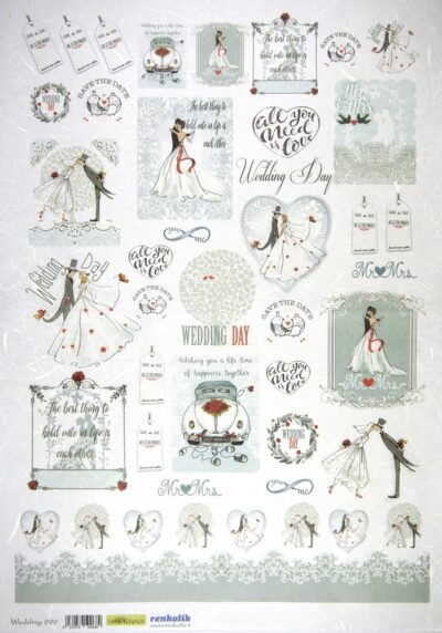 Rice Paper - Wedding 35x50cm