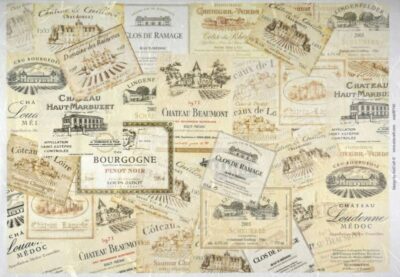 Rice Paper - Old Labels 32x45cm