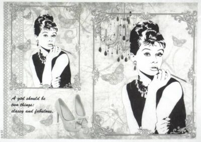 Rice Paper - Audrey Hepburn Large 32x45cm