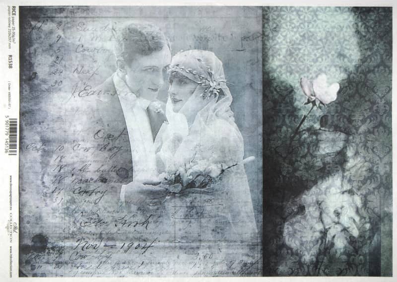 Rice Paper – Wedding blue