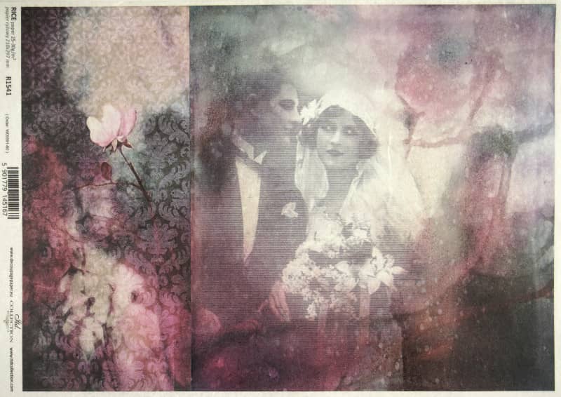 Rice Paper – Wedding purple