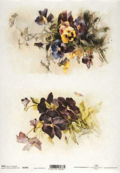 Rice Paper - Spring Flower Collection - R1976